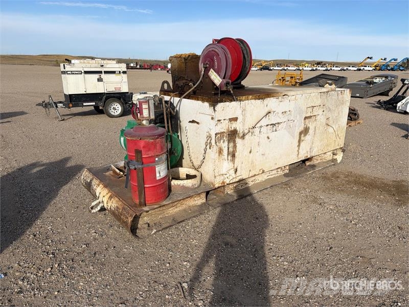  1000 gal Skid Mounted Steel Diesel Fuel Tank Tanques de combustível e aditivos