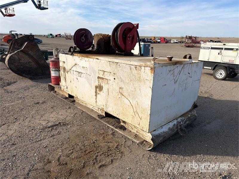  1000 gal Skid Mounted Steel Diesel Fuel Tank Tanques de combustível e aditivos