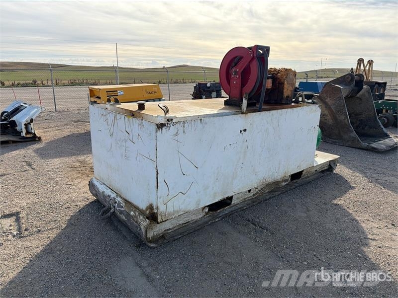  1000 gal Skid Mounted Steel Diesel Fuel Tank Tanques de combustível e aditivos
