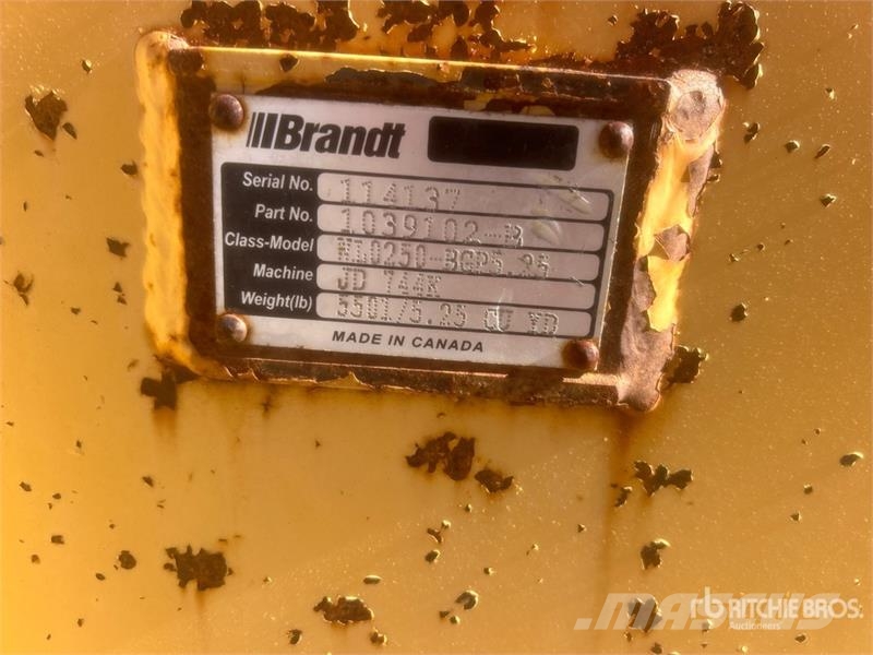 127 in Wheel Loader Bucket - Fits JD 744k Baldes