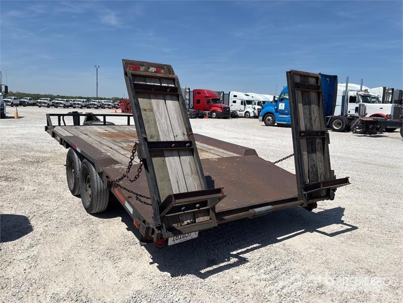 14TL 16 ft T/A Equipment Trailer Autovežių priekabos