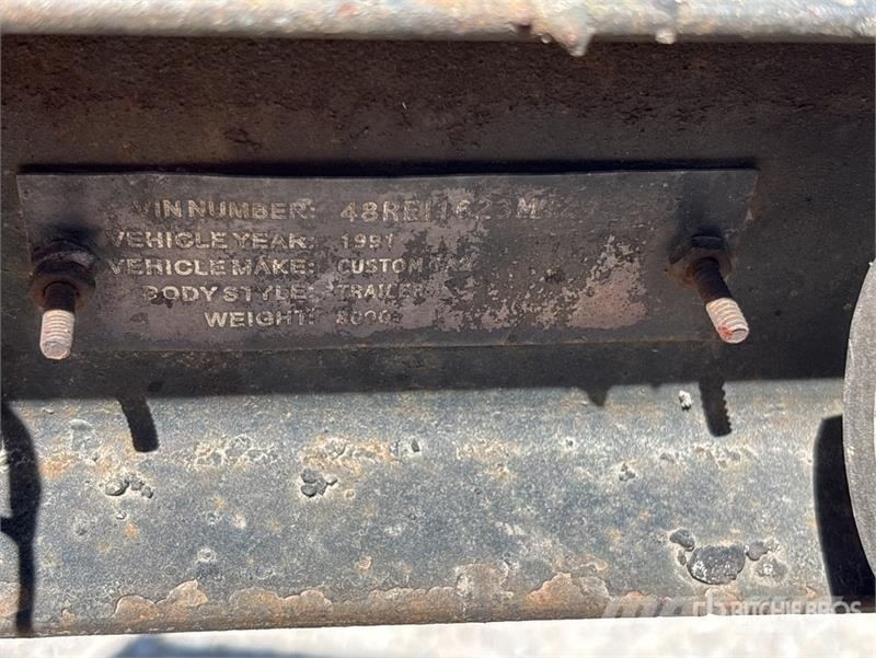 14TL 16 ft T/A Equipment Trailer Autovežių priekabos