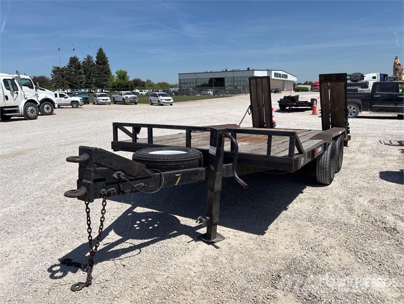 14TL 16 ft T/A Equipment Trailer Autovežių priekabos