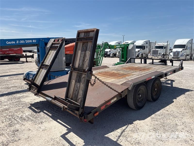 14TL 16 ft T/A Equipment Trailer Autovežių priekabos