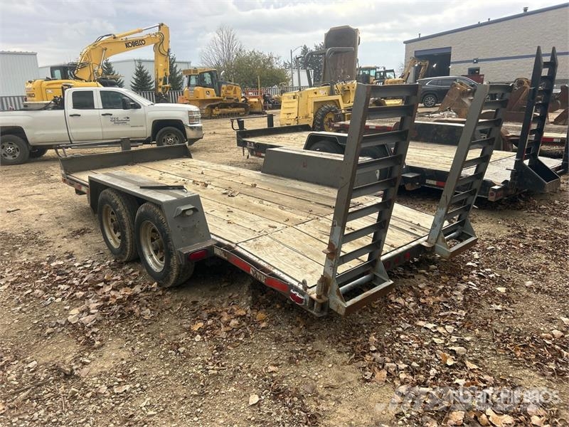  16 ft T/A Equipment Trailer Járműszállító pótkocsik