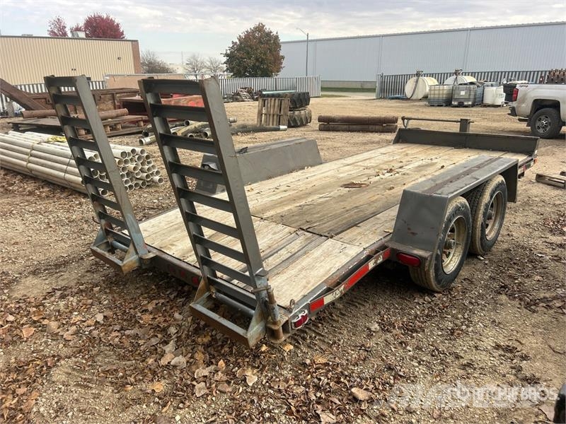  16 ft T/A Equipment Trailer Járműszállító pótkocsik