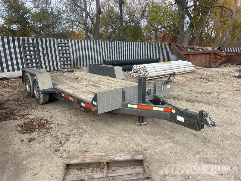  16 ft T/A Equipment Trailer Járműszállító pótkocsik