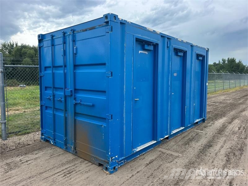 16 ft x 8 ft 3 Person Skid-Mounted 3 Person Restro Other components