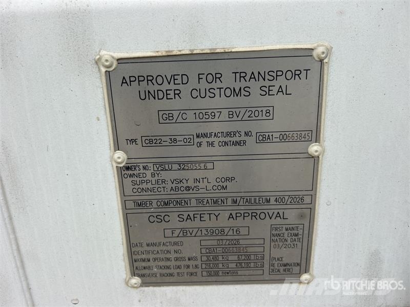 20 ft Standard GP Storage Container Soojakud