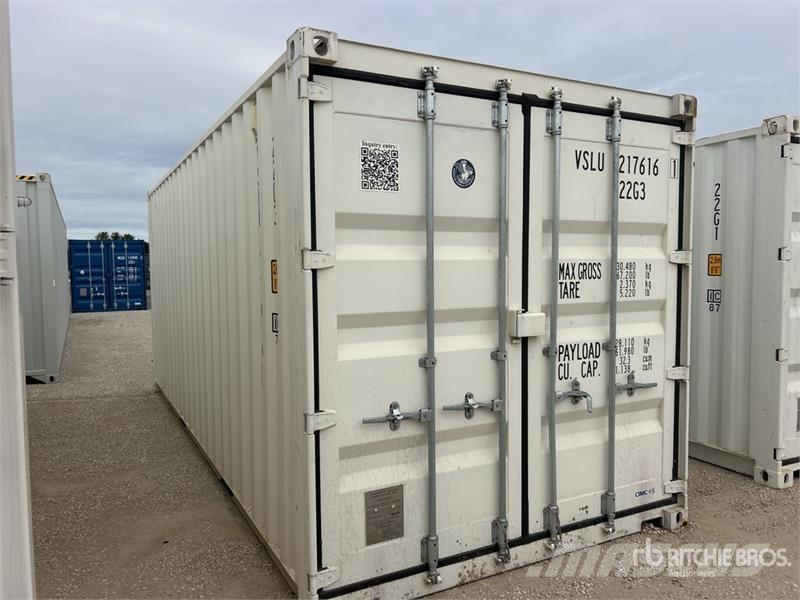 20 ft Standard Multi-Door Storage Container Varastokontit