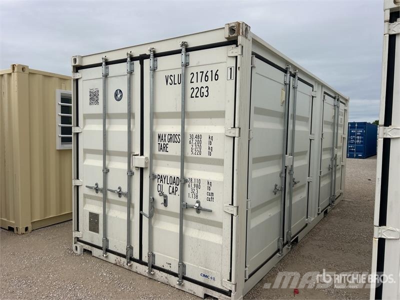 20 ft Standard Multi-Door Storage Container Varastokontit