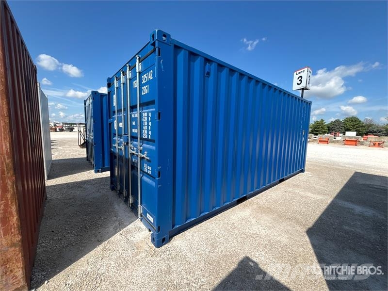 20 ft Standard Storage Container Uzglabāšanas konteineri