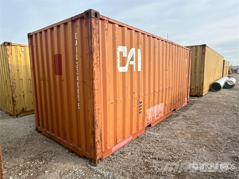20 ft Standard Storage Container Uzglabāšanas konteineri