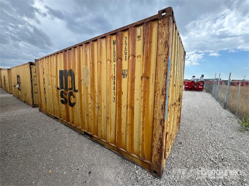 20 ft Standard Storage Container Varastokontit