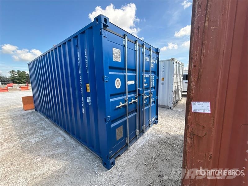 20 ft Standard Storage Container Uzglabāšanas konteineri