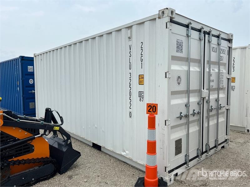  20 ft Standard Storage Container Uzglabāšanas konteineri