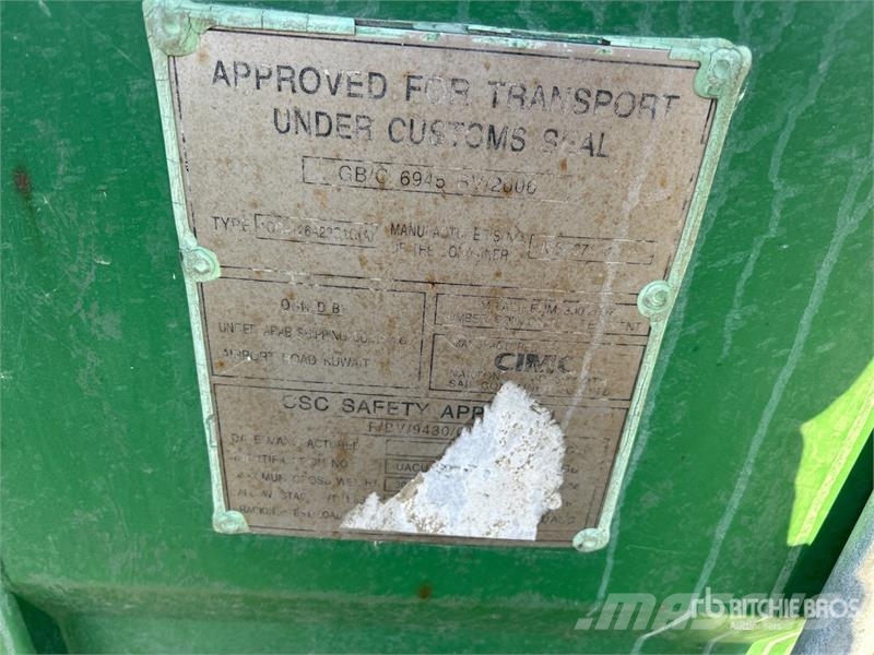  20 ft Standard Storage Container Kontejneri za skladištenje