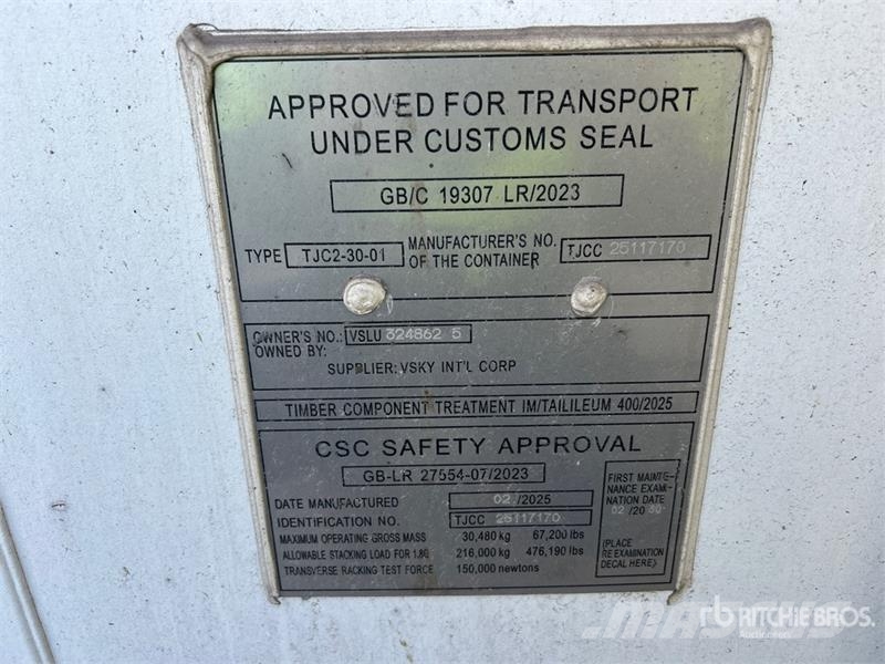 20 ft Standard Storage Container Kontejnerji za skladiščenje