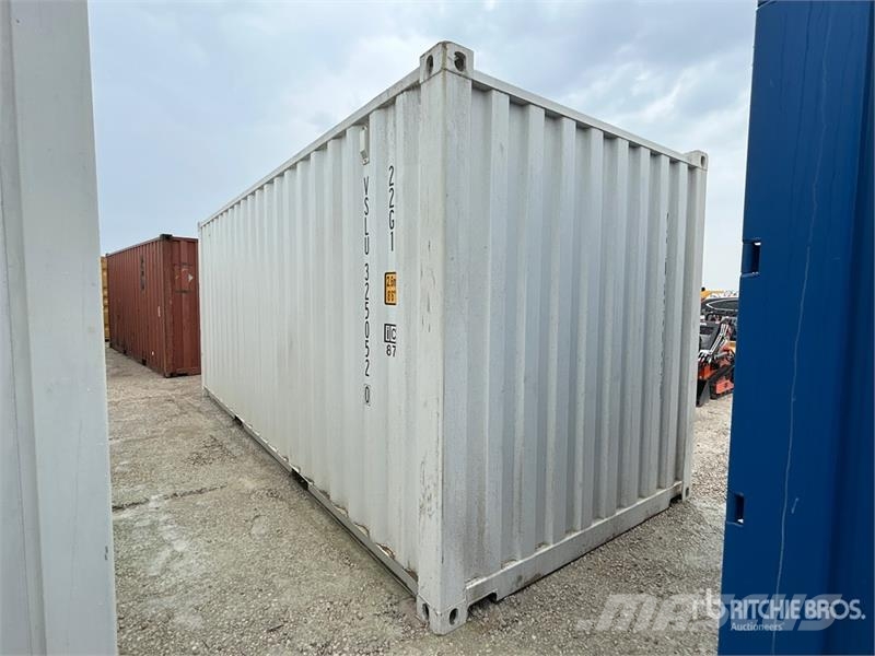  20 ft Standard Storage Container Uzglabāšanas konteineri