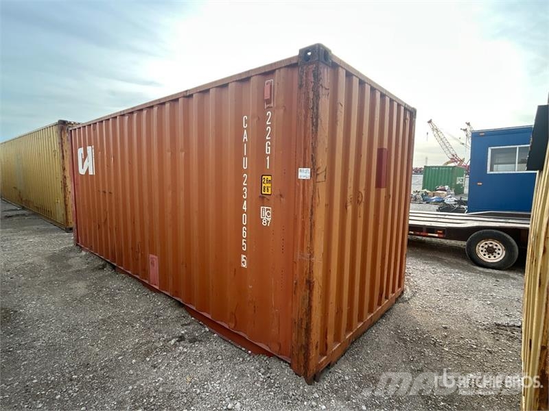 20 ft Standard Storage Container Uzglabāšanas konteineri