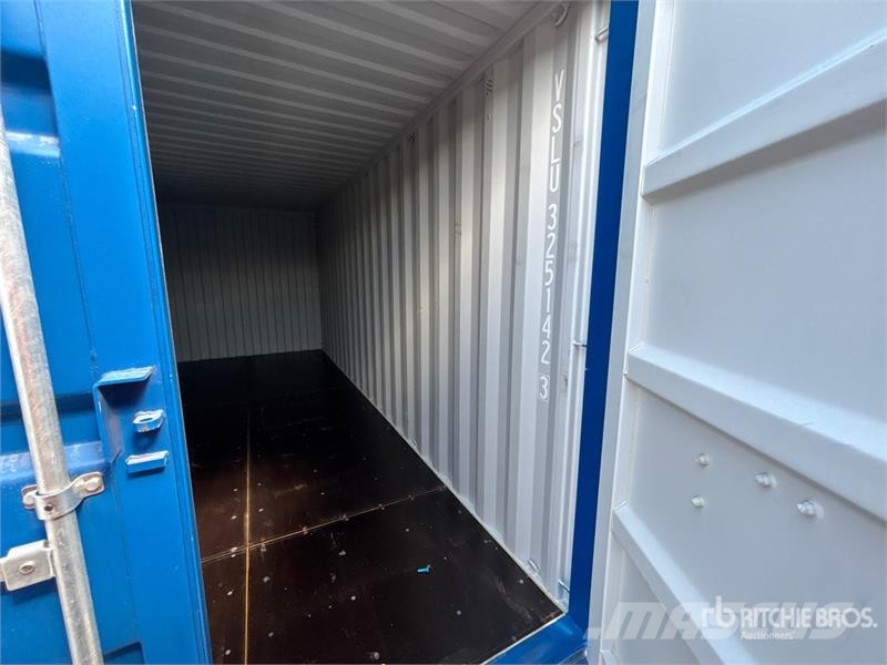 20 ft Standard Storage Container Uzglabāšanas konteineri