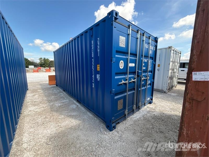 20 ft Standard Storage Container Uzglabāšanas konteineri