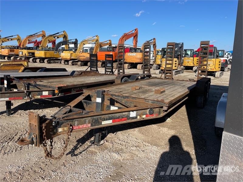 20 ft T/A Equipment Trailer Autovežių priekabos