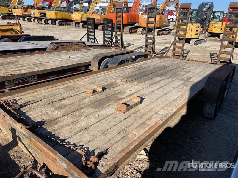 20 ft T/A Equipment Trailer Autovežių priekabos