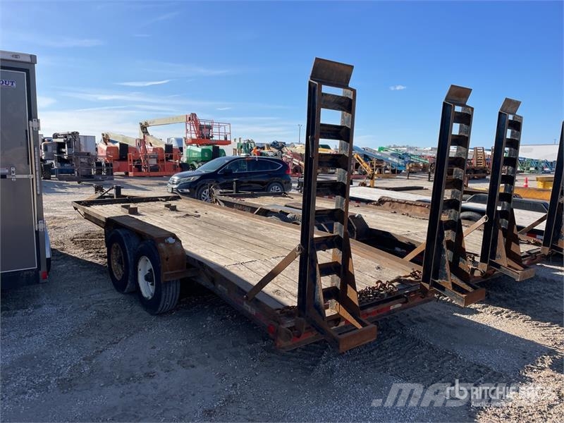 20 ft T/A Equipment Trailer Autovežių priekabos