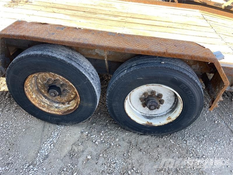 20 ft T/A Equipment Trailer Autovežių priekabos