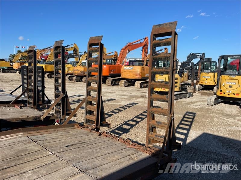 20 ft T/A Equipment Trailer Autovežių priekabos