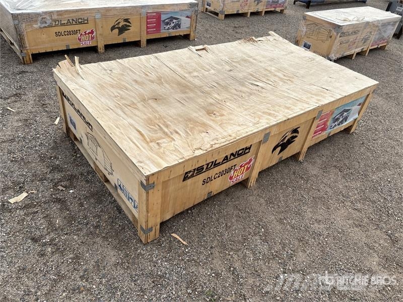 20 ft x 30 ft Carport Jeklene gradbene konstrukcije