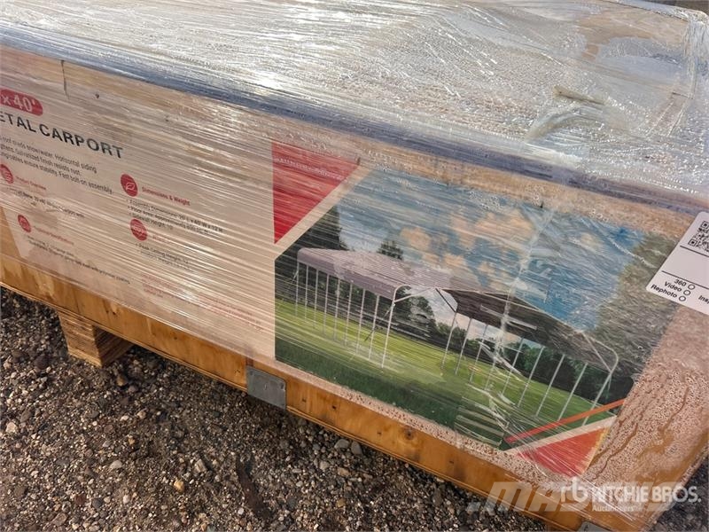  20 ft x 40 ft Carport (Unused) 鋼架建築