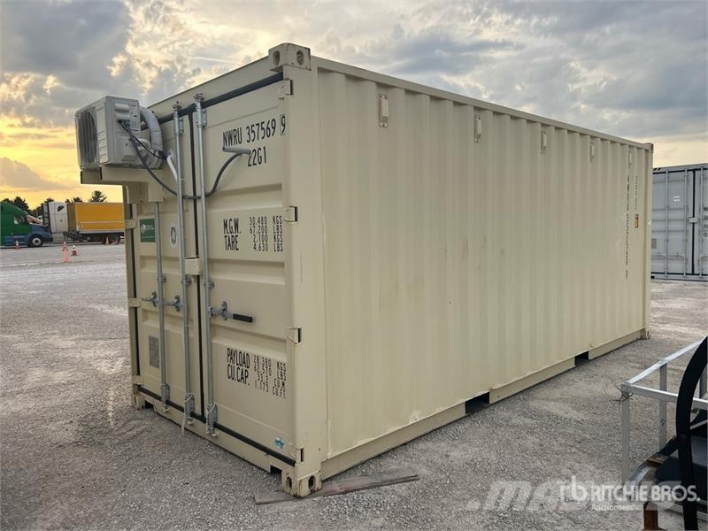 20 ft x 8 ft ft x 8 ft Skid-Mounted Storage Conta Agricultura - Outros