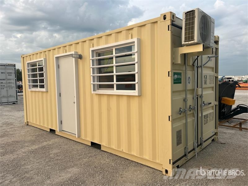 20 ft x 8 ft ft x 8 ft Skid-Mounted Storage Conta Agricultura - Outros
