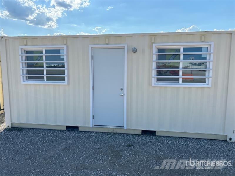 20 ft x 8 ft Skid-Mounted Storage Container Mobile Lauksaimniecība- Citi