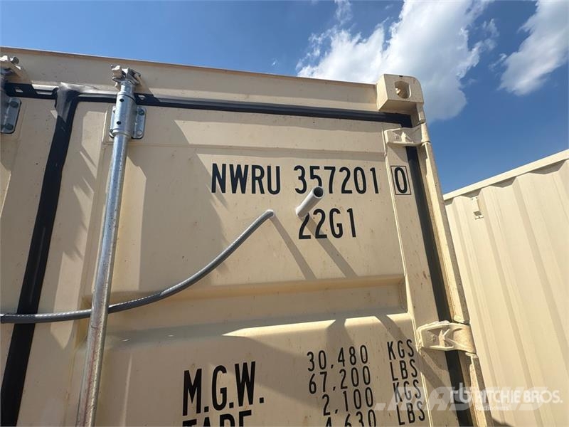 20 ft x 8 ft Skid-Mounted Storage Container Mobile Lauksaimniecība- Citi