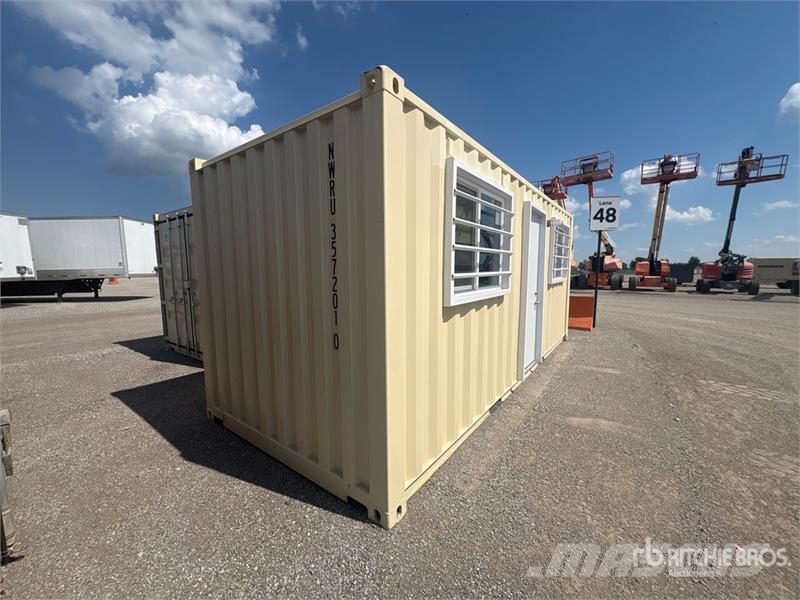 20 ft x 8 ft Skid-Mounted Storage Container Mobile Lauksaimniecība- Citi
