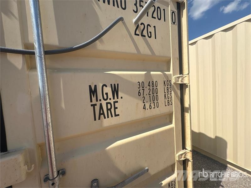 20 ft x 8 ft Skid-Mounted Storage Container Mobile Lauksaimniecība- Citi