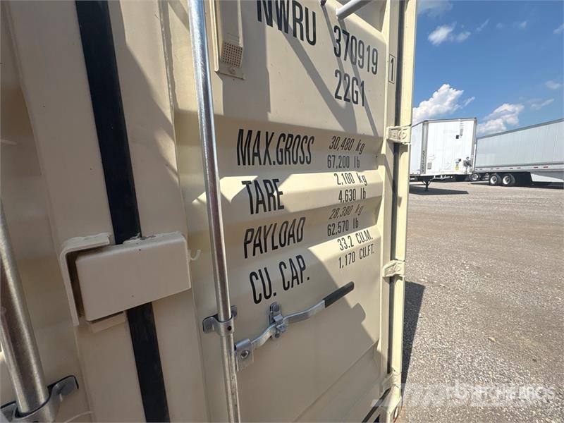 20 ft x 8 ft Skid-Mounted Storage Container Mobile Lauksaimniecība- Citi