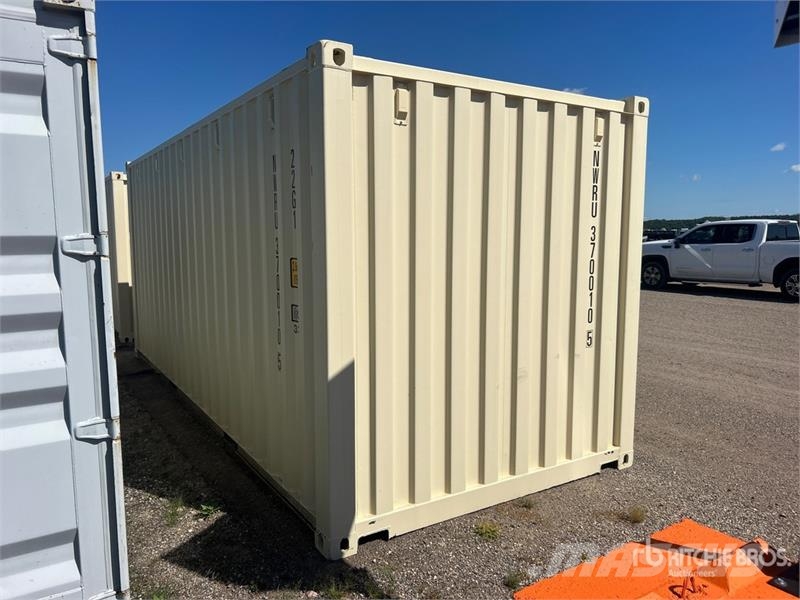 20 ft x 8 ft Skid-Mounted Storage Container Mobile Žemės ūkis - Kita