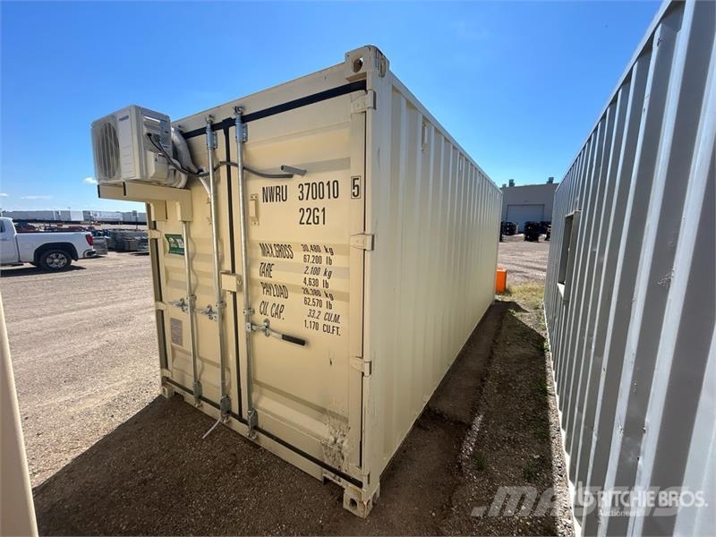 20 ft x 8 ft Skid-Mounted Storage Container Mobile Žemės ūkis - Kita