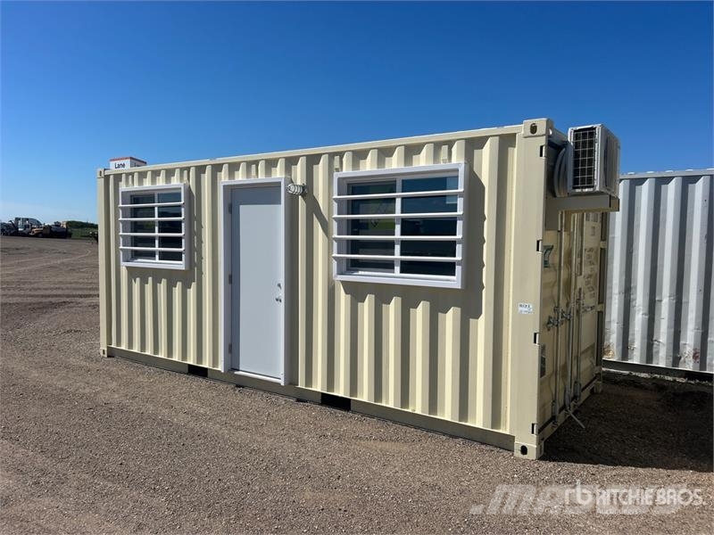 20 ft x 8 ft Skid-Mounted Storage Container Mobile Žemės ūkis - Kita