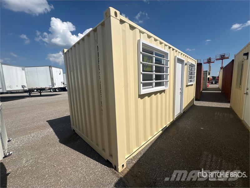 20 ft x 8 ft Skid-Mounted Storage Container Mobile Lauksaimniecība- Citi