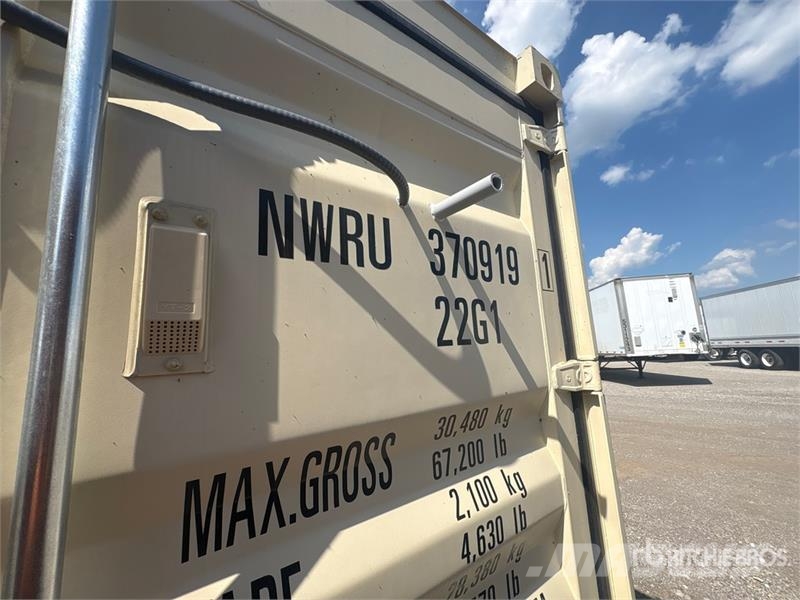 20 ft x 8 ft Skid-Mounted Storage Container Mobile Lauksaimniecība- Citi
