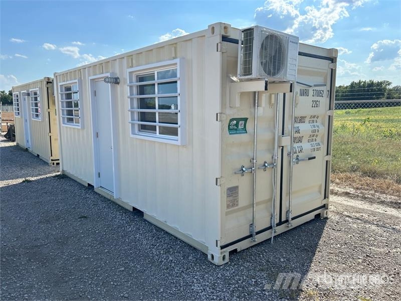  20 ft x 8 ft Skid-Mounted Storage Container Mobile Lauksaimniecība- Citi