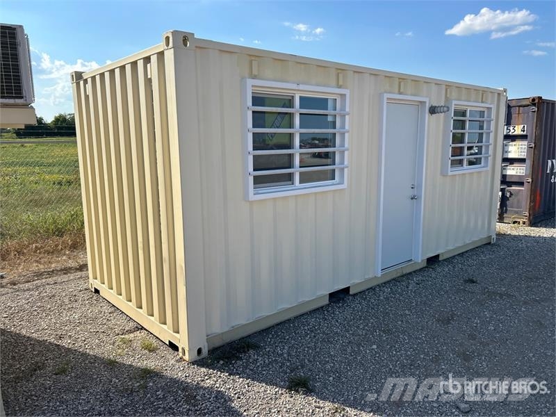  20 ft x 8 ft Skid-Mounted Storage Container Mobile Lauksaimniecība- Citi