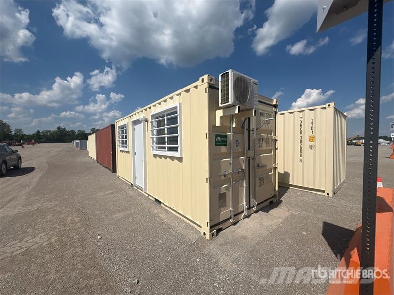 20 ft x 8 ft Skid-Mounted Storage Container Mobile Lauksaimniecība- Citi