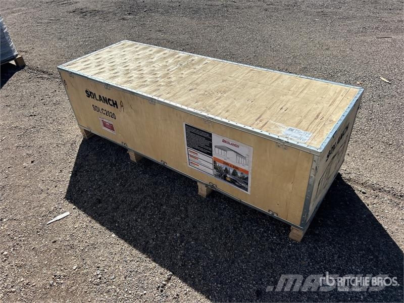 20 ft x ft Carport (Unused) 철골 건물