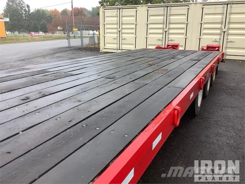 24 ft Tri/A Equipment Trailer 차량 운반용 트레일러